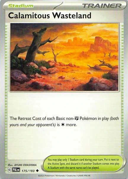 Calamitous Wasteland - Paldea Evolved #175/193