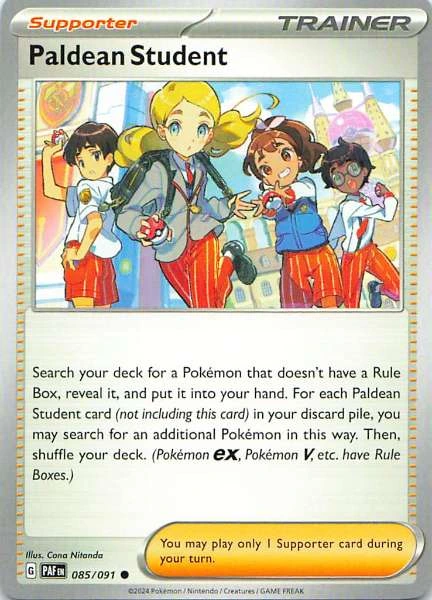 Paldean Student - Pokémon #085/091
