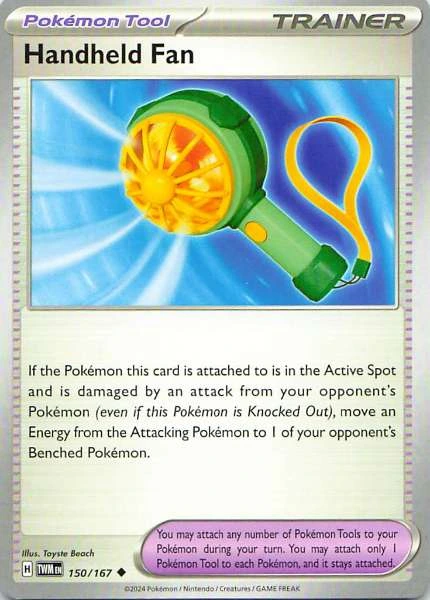 Handheld Fan - Pokémon #150/167