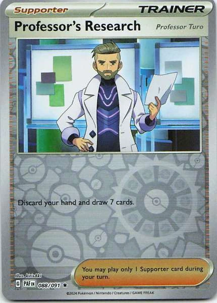Professor's Research - Pokémon #088/091