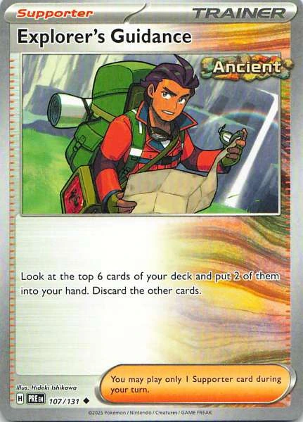 Explorer's Guidance - Pokémon Prismatic Evolutions #107/131