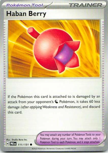 Haban Berry - Pokémon #111/131
