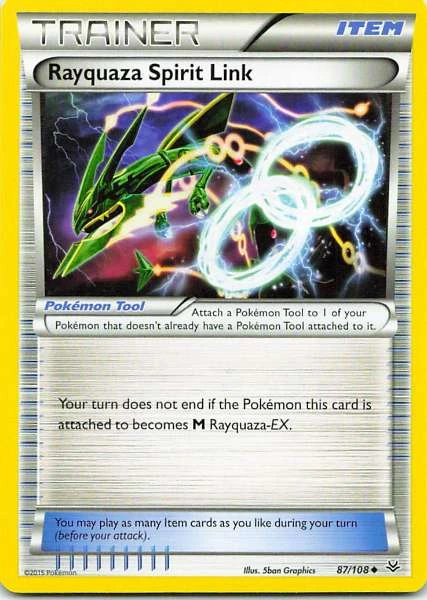 Rayquaza Spirit Link - XY—Roaring Skies #87/108