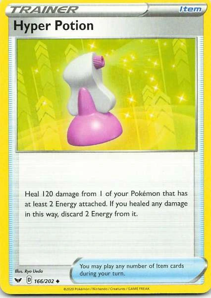 Hyper Potion - Sword & Shield #166/202
