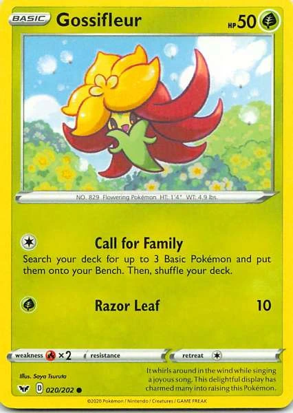 Gossifleur - Sword & Shield #020/202
