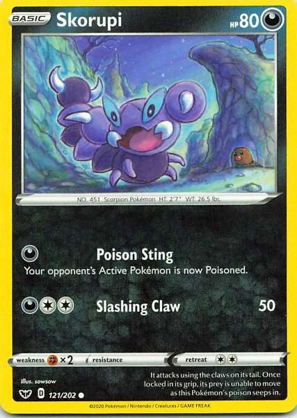 Skorupi - Sword & Shield #121/202