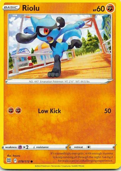Riolu - Brilliant Stars #078/172