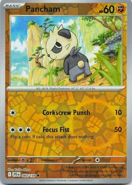 Pancham - Scarlet & Violet: Journey Together #083/159