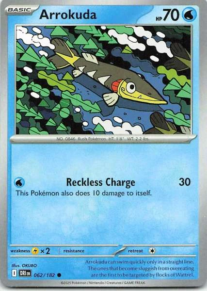 Arrokuda - Pokémon #062/182