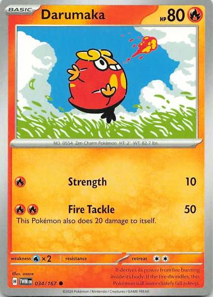 Darumaka - Pokémon #034/167