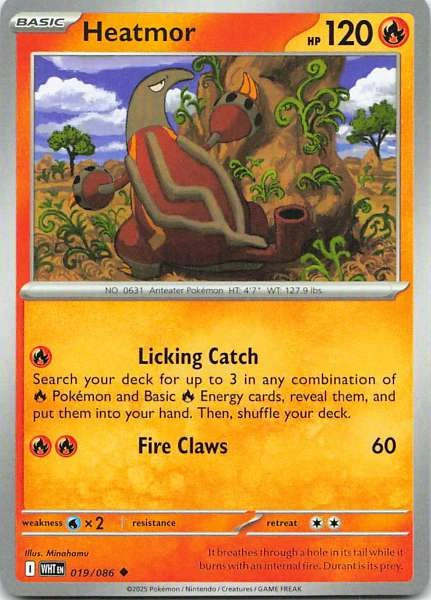 Heatmor - Pokémon #019/086
