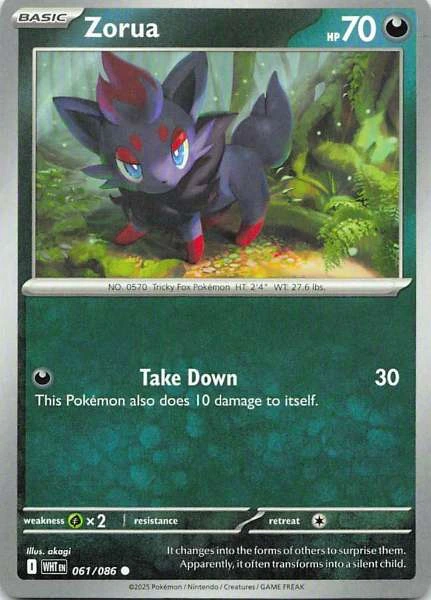 Zorua - Pokémon #061/086