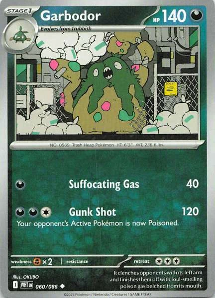 Garbodor - WHT #060/086