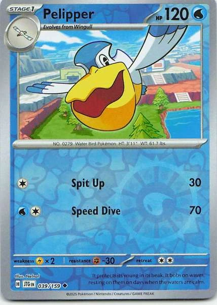 Pelipper - Scarlet & Violet: Journey Together #39/159