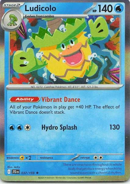Ludicolo - JTG #037/159