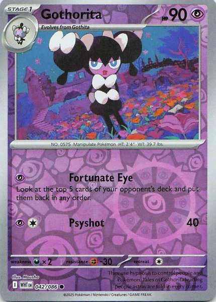 Gothorita - Scarlet & Violet: White Flare #042/086