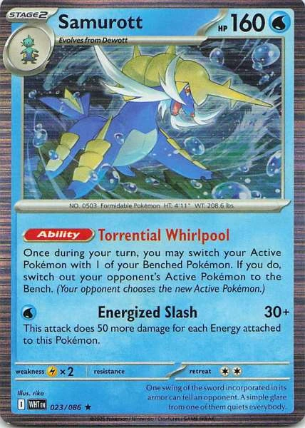 Samurott - WHT #023/086