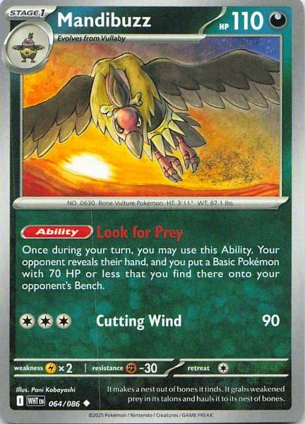 Mandibuzz - WHT #064/086