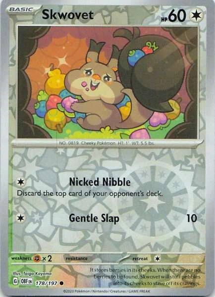 Skwovet - Obsidian Flames #178/197