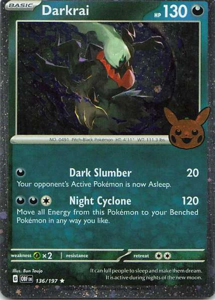 Darkrai - Trick or Trade 2024 #136/197