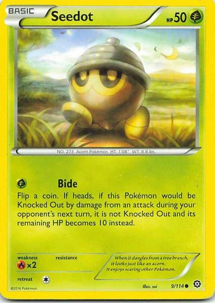Seedot - Pokémon #9/114