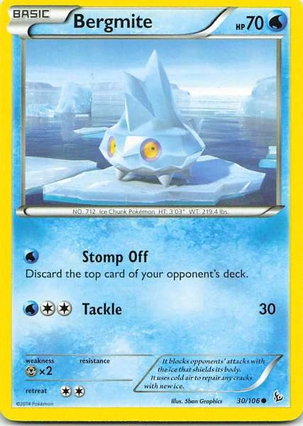 Bergmite - XY #30/106