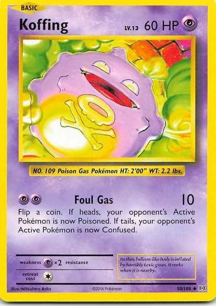 Koffing - Evolutions #50/108