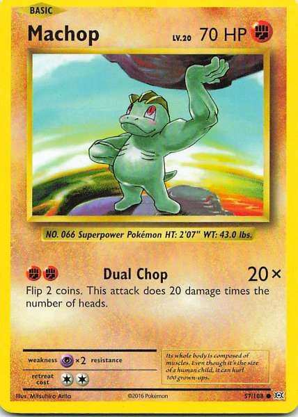 Machop - Pokémon Evolutions #57/108