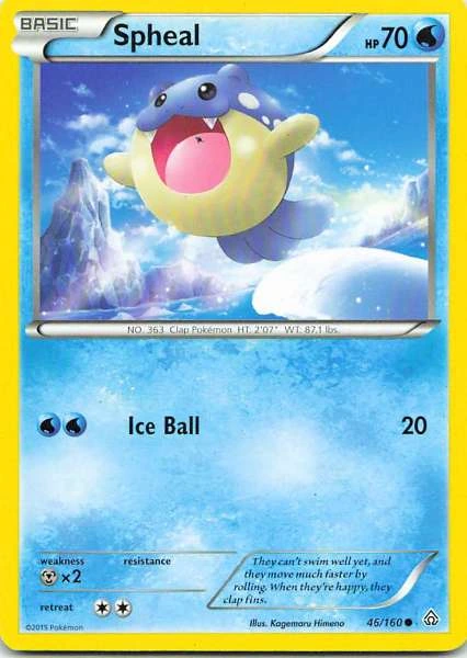 Spheal - Primal Clash #46/160