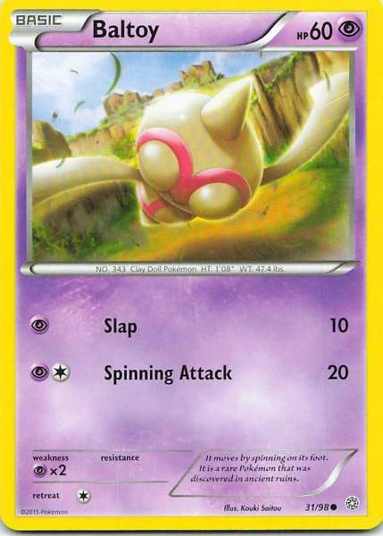 Baltoy - XY—Ancient Origins #31/98