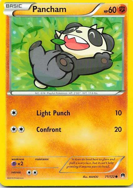 Pancham - Pokémon BREAKthrough #71/122
