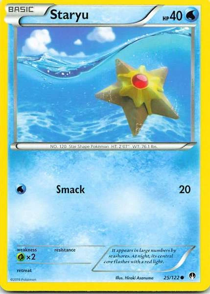 Staryu - Pokémon BREAKthrough #25/122