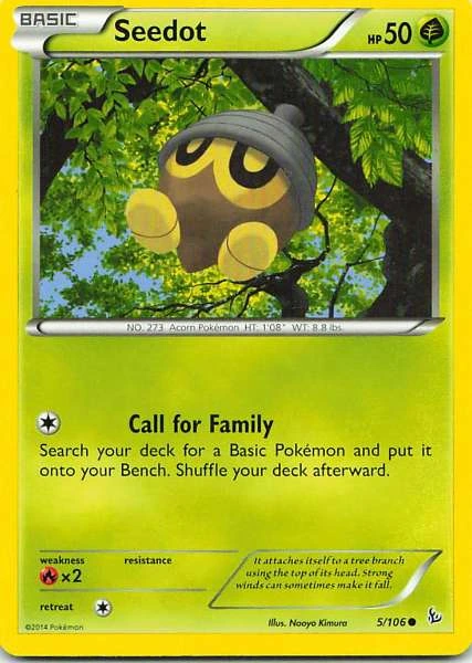 Seedot - XY—Flashfire #5/106