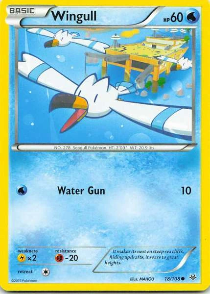 Wingull - XY—Roaring Skies #18/108