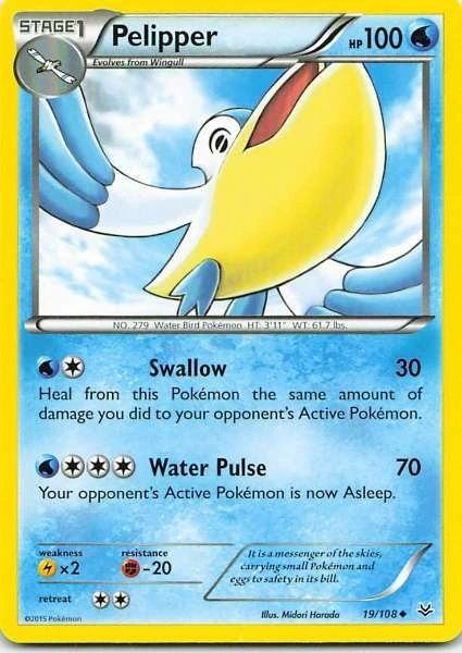 Pelipper - Pokémon Roaring Skies #19/108