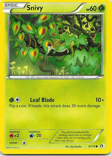 Snivy - Legendary Treasures #6/113