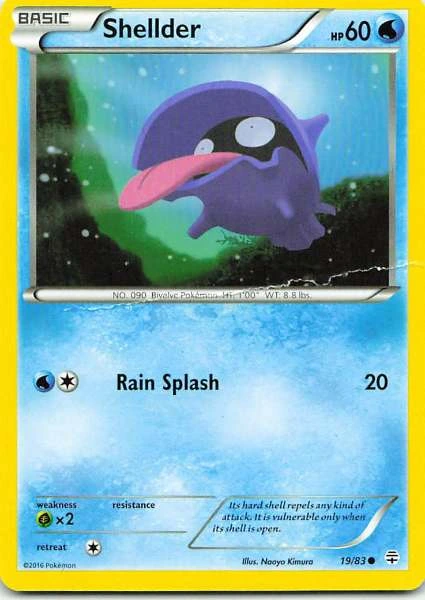 Shellder - Pokémon Generations #19/83