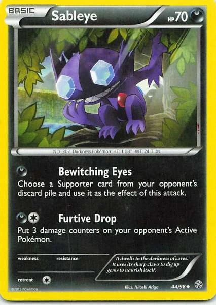 Sableye - Ancient Origins #44/98