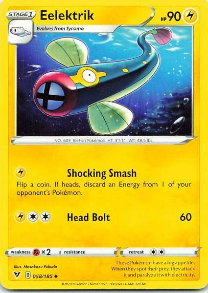 Eelektrik - Pokémon #058/185