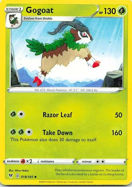 Gogoat - Pokémon #018/185