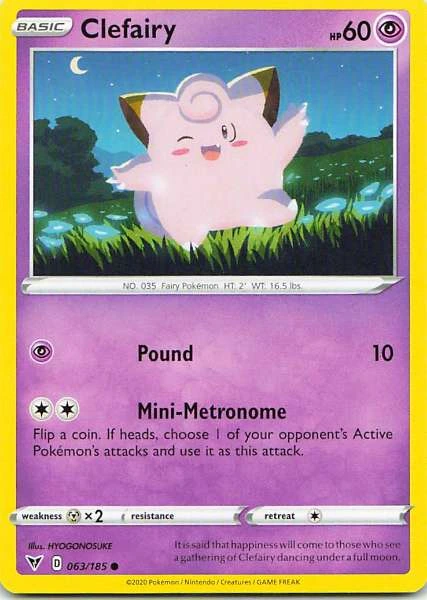 Clefairy - Vivid Voltage #063/185