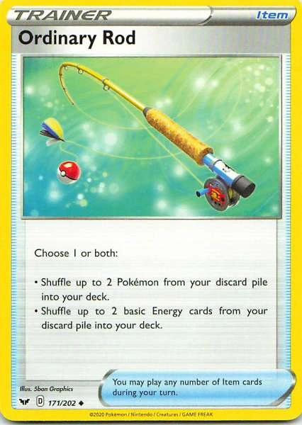 Ordinary Rod - Sword & Shield #171/202