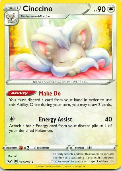 Cinccino - Sword & Shield #147/202