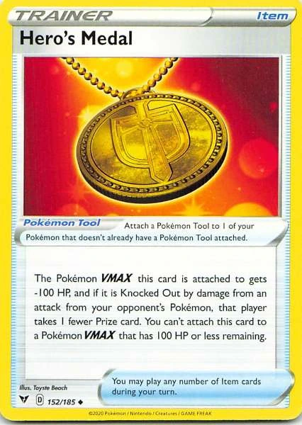 Hero's Medal - Vivid Voltage #152/185