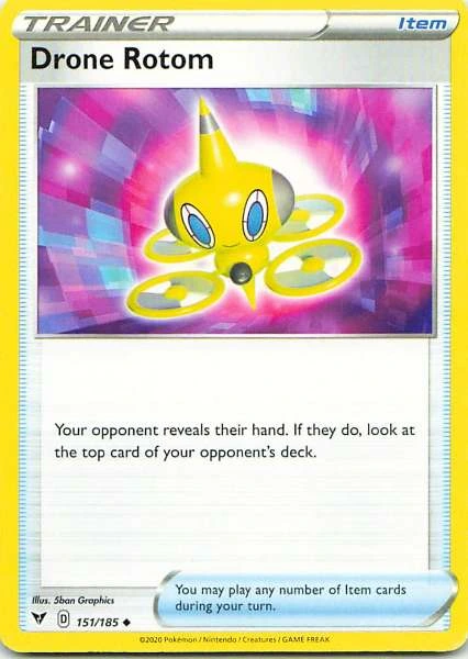 Drone Rotom - Vivid Voltage #151/185