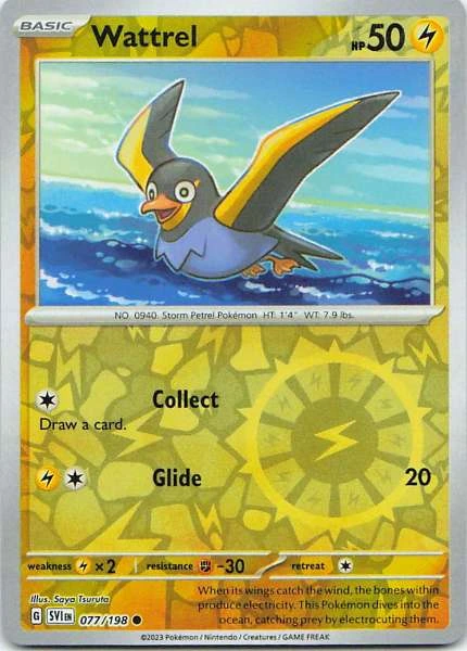 Wattrel - Pokémon #077/198