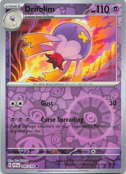 Drifblim - Pokémon #090/198