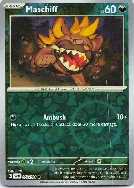 Maschiff - Paldean Fates #062/091