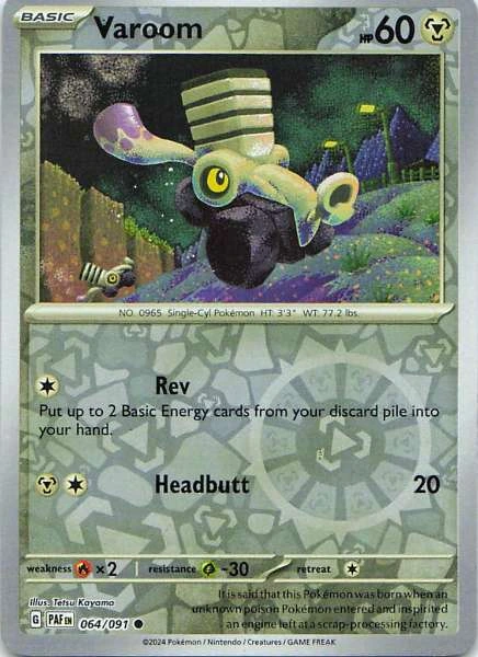Varoom - Pokémon Paldean Fates #064/091