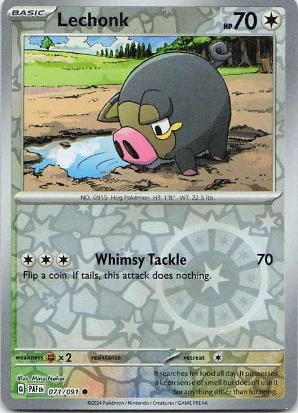 Lechonk - Paldean Fates #071/091